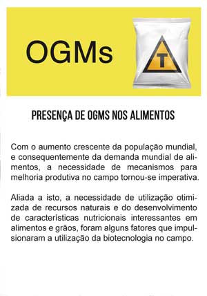 Presença de OGMs nos alimentos